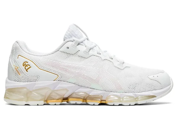 Asics Gel-Quantum 360 6 Women's Shoes White/Pure Gold : 5.5 B