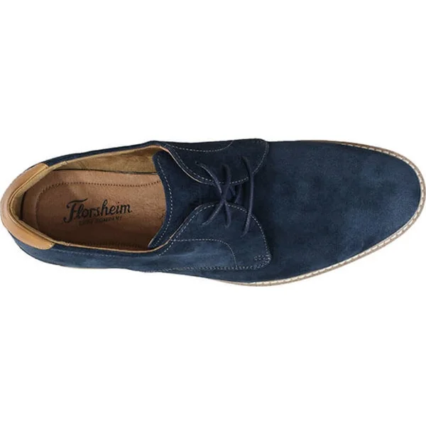 Florsheim Men's Highland Plain Toe Oxford - Navy Suede