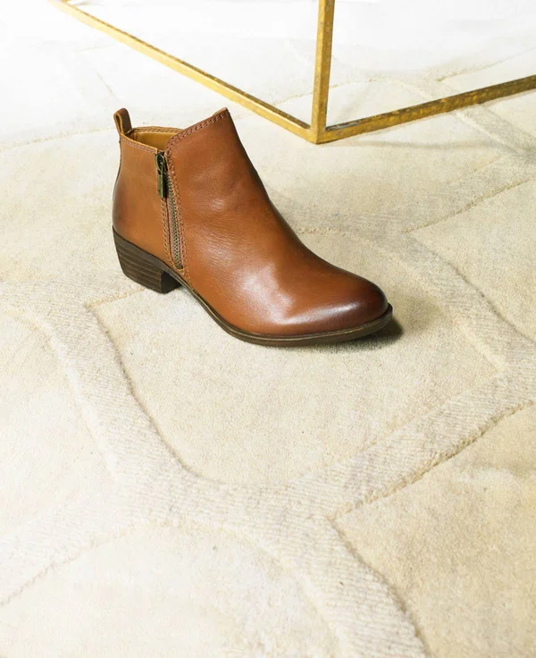 Women's Lucky Brand Basel Bootie, Size 8 M - Brown