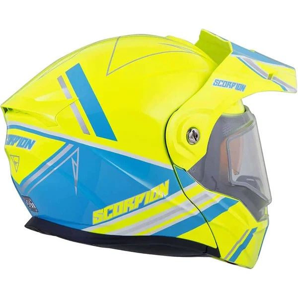 Scorpion Exo AT950 Helmet - Teton - Orange/Grey, Medium Street Helmet