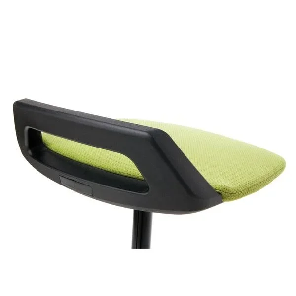 Ofm Vivo Height Adjustable Perch Stool Green & Black