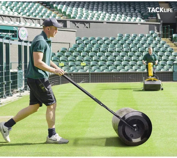 Tacklife Lawn Roller - Tow Behind Water Filled Roller Push 16 by 20-inch Hr60l