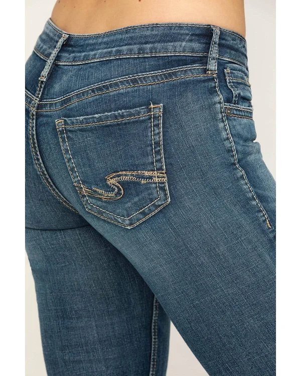 Silver Women's Suki Straight Indigo Jeans