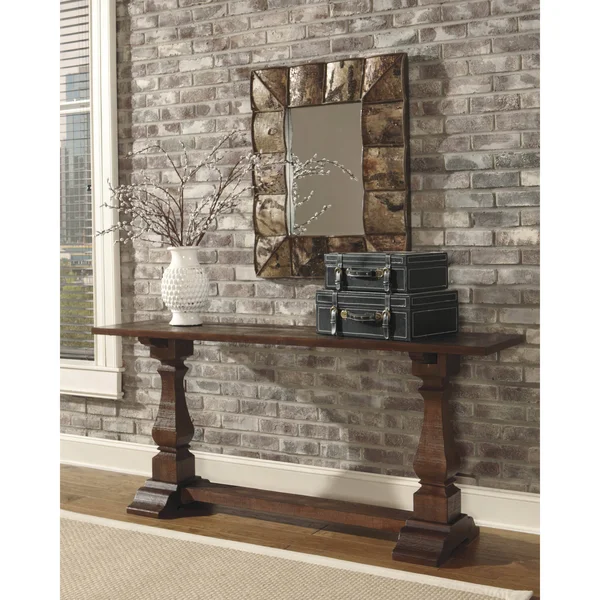 Ashley Vennilux Console Table - Brown