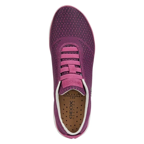 Geox Shoes Nebula Woman Black and Pink, Size 7