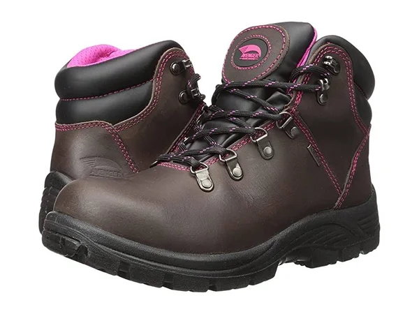 Avenger 7125 Steel Toe Waterproof Boots, Women's Brown