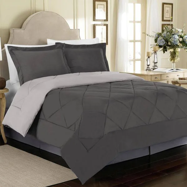 Ultra Soft Reversible Comforter Set Twin Navy/Regatta