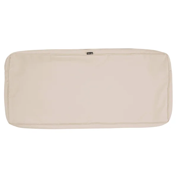 Classic Accessories Montlake FadeSafe 54x22 x 18x22 x 3x22 Patio Bench Cushion - Light Charcoal Gray
