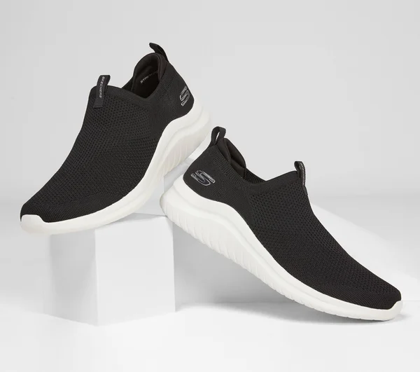 Skechers Men's Ultra Flex 2.0 Kwasi Slip-On - Black/White