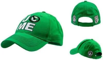 John Cena Boys Green Kids Costume T-Shirt Hat Wristbands YM