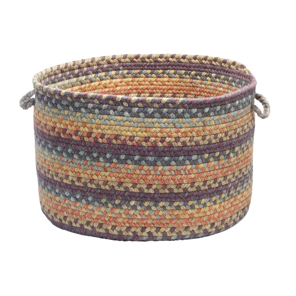 Colonial Mills RU20A014X010 Rustica Floral Burst 14x22x10x22 Utility Basket