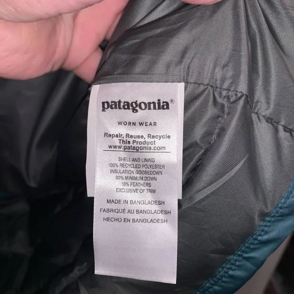 Patagonia Down Sweater Jacket - Men's Tasmanian Teal - XXL