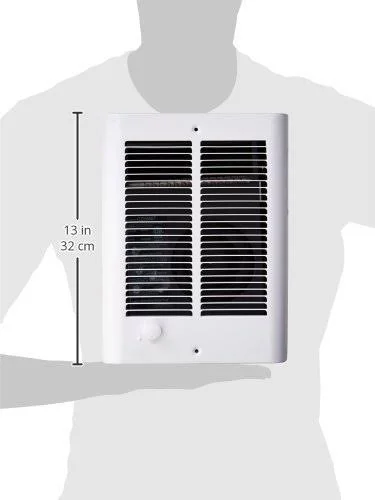 Qmark CZ2048T Residential Fan Force Zonal Heater, Small, Northern White