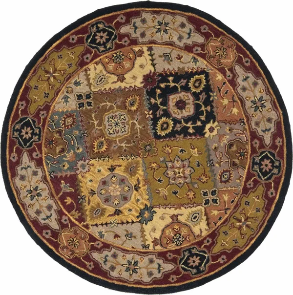 Safavieh Heritage HG512B 2&3x22 x 6&0x22 Runner Multi, Red Area Rug