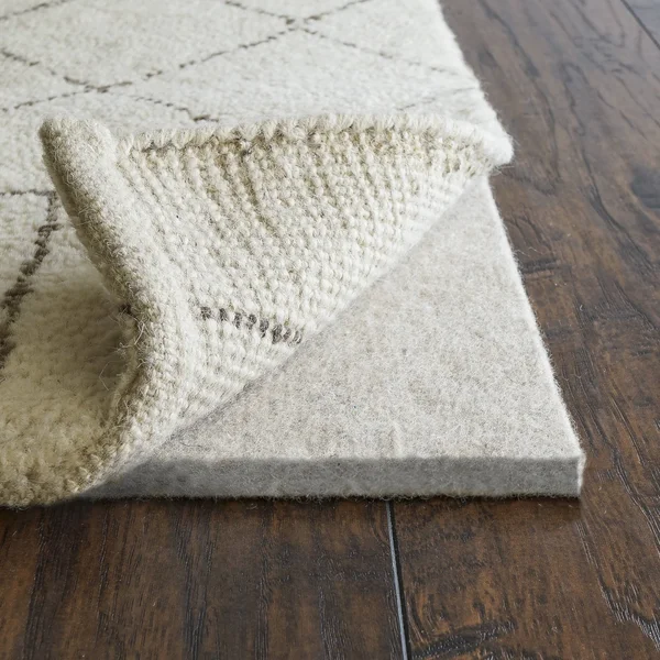 Rug Pad USA - 1/2x22 Thickness, 10&x16&, Eco Plush Felt Rug Pads- Preserve Rug, PR