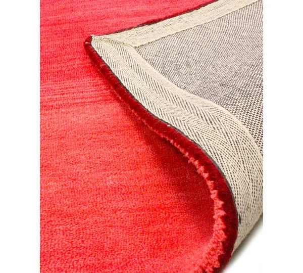 Bashian Contempo ALM198 Area Rug, 7&6x22 x 9&6x22 - Red
