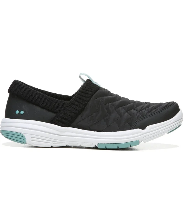 Ryka Ascent Women's Slip-On Sneakers, Size: 11, Black