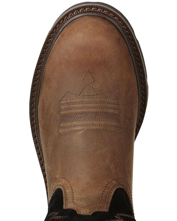 Ariat Men's Groundbreaker Work Boots - Brown/Black