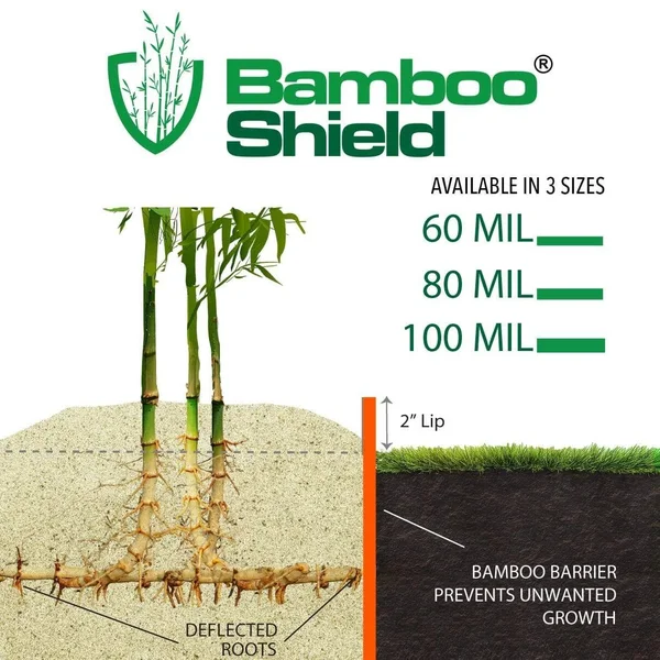 Bamboo Shield - 80 Mil Thick by 30in Depth 90 Feet