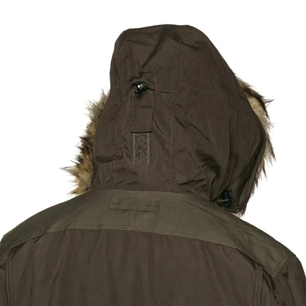 Fjallraven Singi Winter Jacket Olive - Mens G-1000 Casual Jacket, Size S - Color Dark Olive