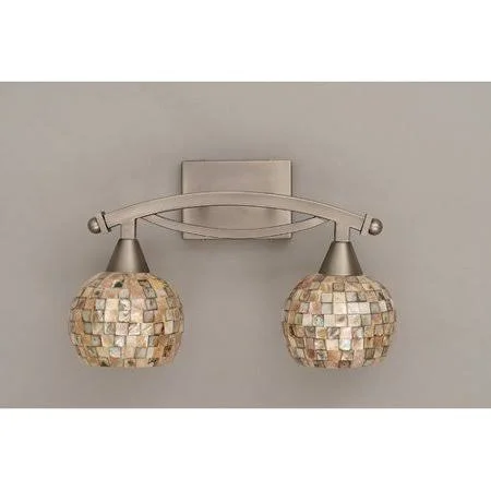 Red Barrel Studio Eisenhauer 2-Light Vanity Light - White