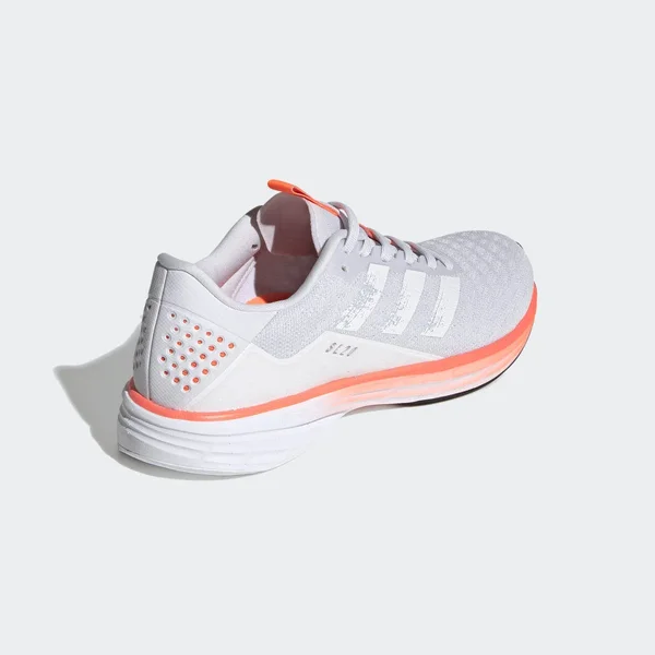 Adidas SL20 Dash Grey/White/Coral Women's Running Shoes - Size: 6