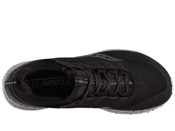 Saucony Men's Mad River TR Trail Running Shoe, Black, 12