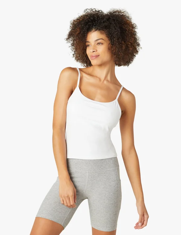 Spacedye Truly Tank, Beyond Yoga Cloud White, S