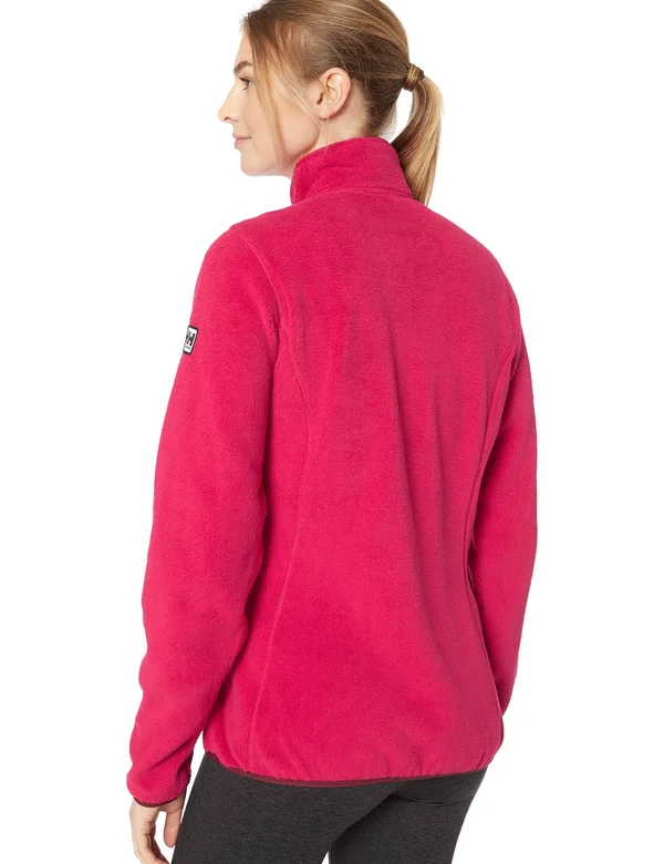 Helly Hansen W Feather Pile 3/4 Zip Persian Red M