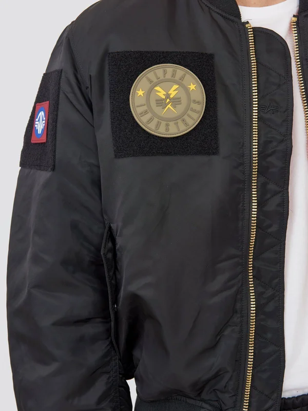 Alpha Industries, MA-1 Flex Bomber Jacket Black, 3XL