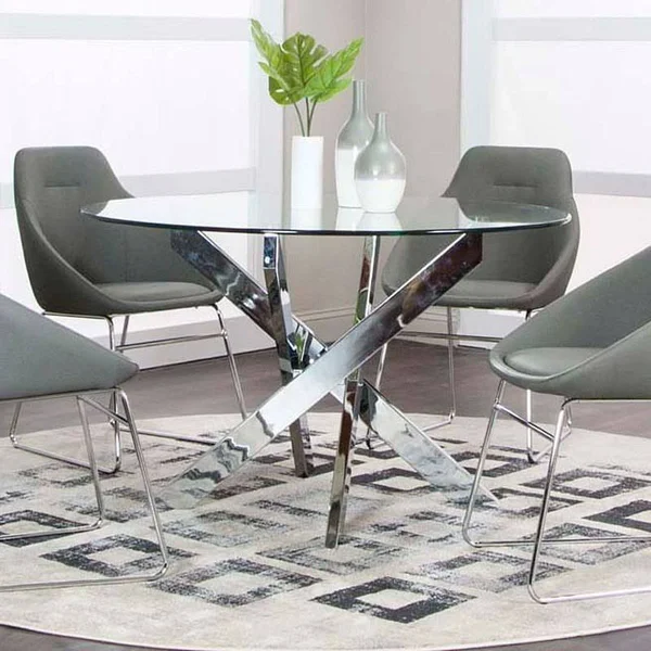 Cramco Nobel Round Dining Table, from 1StopBedrooms - ND487-41-47