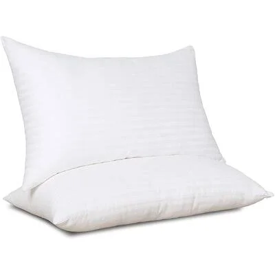 Bed Pillows for Sleeping 2 Pack - Fluffy Pillows for Bed, Down Alternative Pillows Soft, Hotel Luxury Reserve Collection Pillo