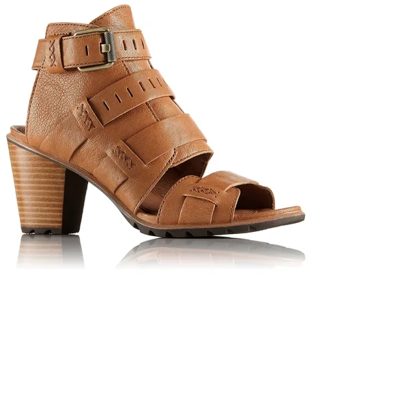 Sorel Women's Nadia Buckle Slingback - Size: 7, Camel Brown