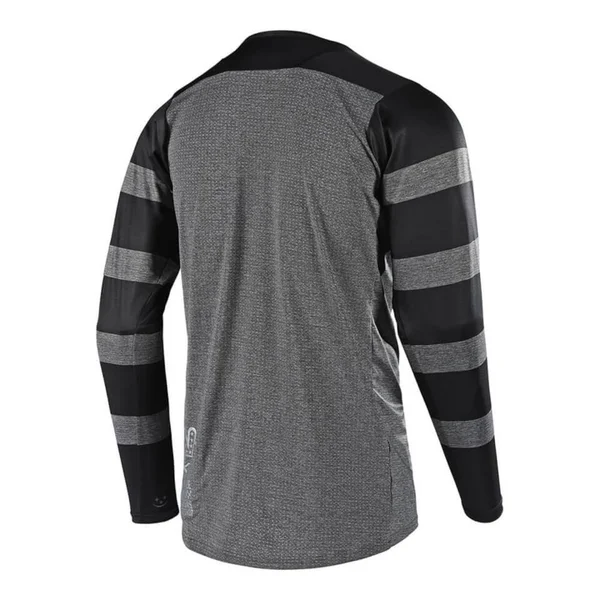 Troy Lee Designs Skyline Long-Sleeve Jersey - Men's Checker Heather Gray/Black - XXL