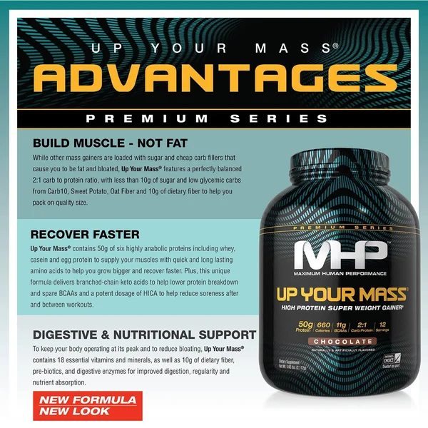 MHP Up Your Mass (5lbs Chocolate)