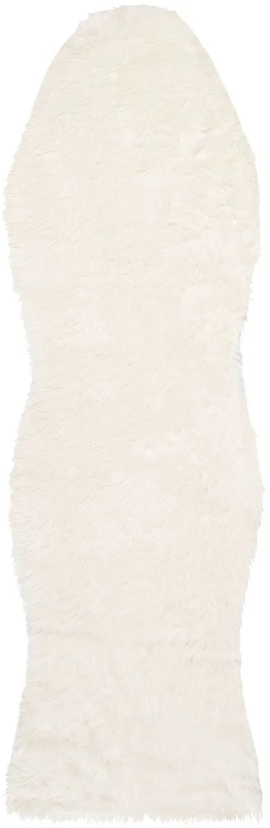 Safavieh Faux Sheep Skin Ivory 2&-6x22 x 10& Rug