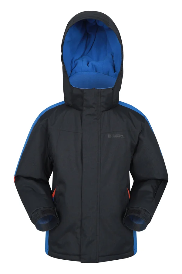 Mountain Warehouse Raptor Kids Snow Jacket - Charcoal, Size 2T