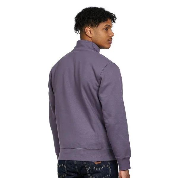 Carhartt WIP Chase Neck Zip Sweatshirt - Provence, Gold - L - Men