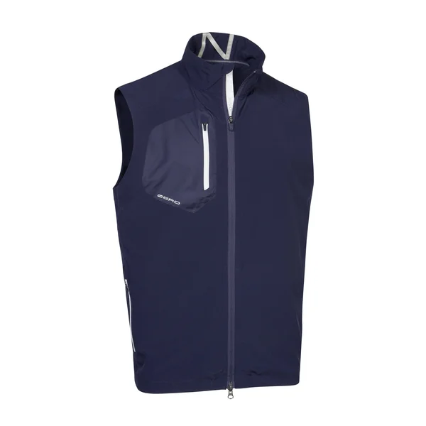Zero Restriction Men's Z700 Full Zip Vest Size 3XL - Navy