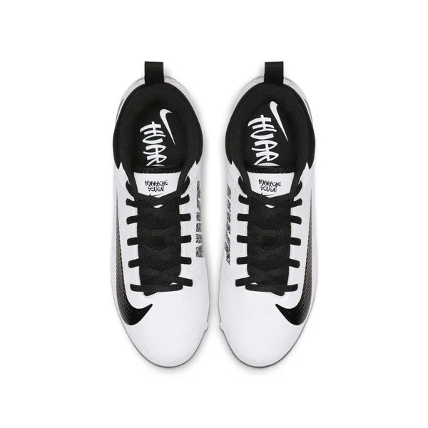 Nike Kids& Alpha Huarache 7 Varsity Lacrosse Cleats - White