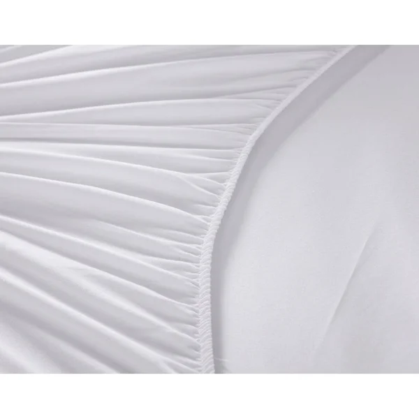 Stayclean Cotton Water and Stain Resistant Fitted Bed Protector Set, Twin