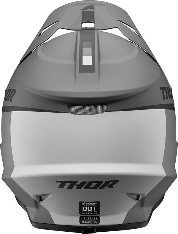 Thor Sector Helmet - 2021 Racer SM Black/Charcoal