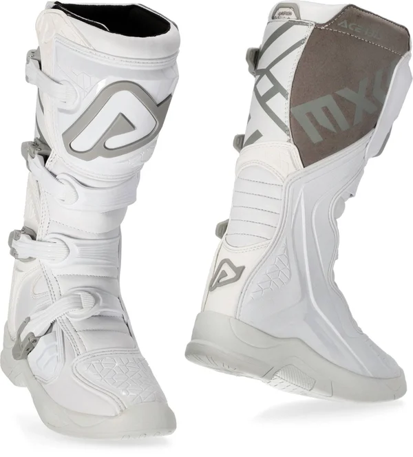 Acerbis X-Team Motocross Boots, White, Size 47