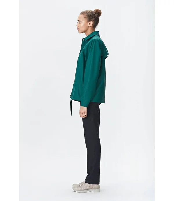 Rains Rain Coat Coach Jacket Green L/XL