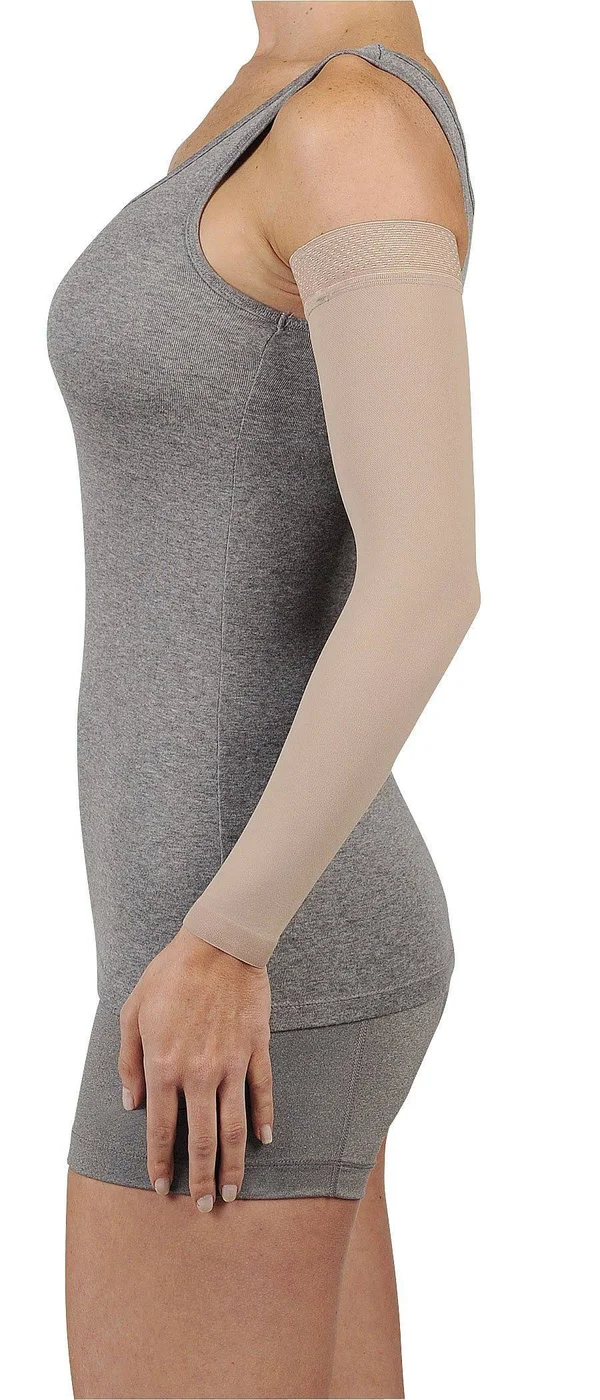 Juzo 2001CGRSB57 I 20-30mmHg Soft Sleeve Regular - Silicone Cinnamon