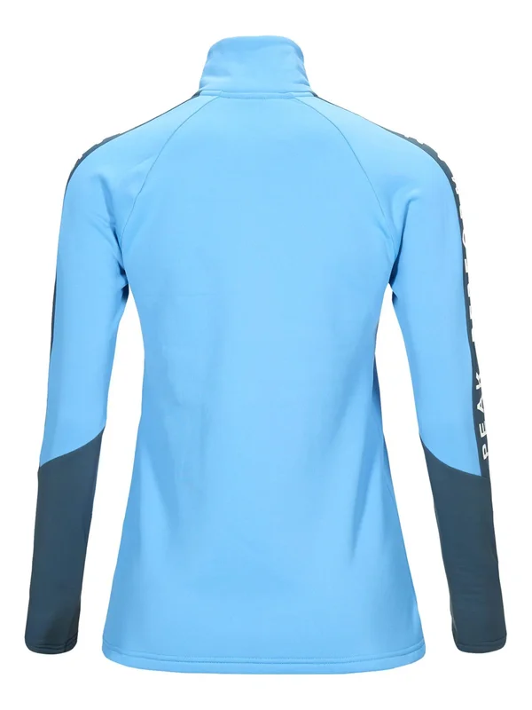 Peak Performance Rider Zip Jacket Blue - Womens Casual Jacket, Size L - Color Blue Elevation