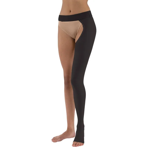 Jobst Relief Compression Chap Double Leg 20-30 mmHg Open Toe - Black, Small