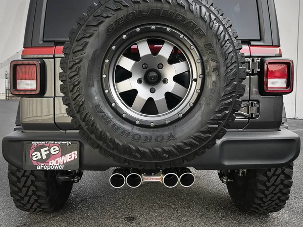 aFe Filters 49-38073-P Rebel Series Cat-Back Exhaust System