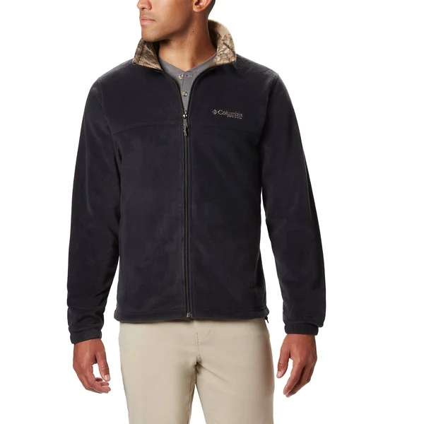 Columbia Men's PHG Fleece Jacket - Tall - XLT - Black