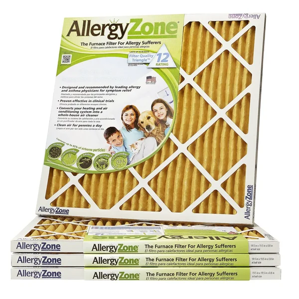 AllergyZone Furnace Filter (4-Pack) (16x20x1)